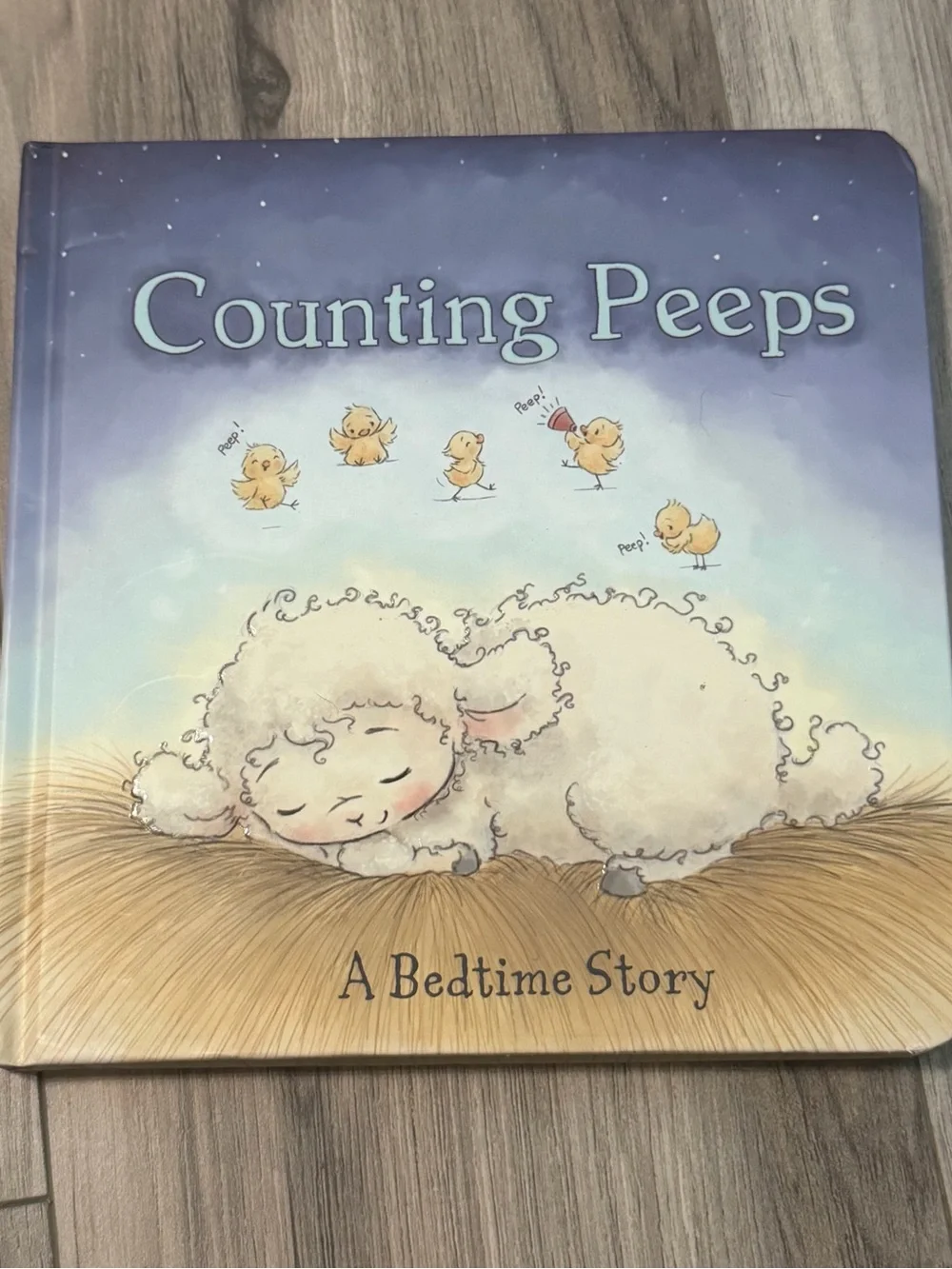 Children's Night Time Book Set of 2 “Time for Bed” & “Counting Peeps”